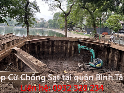 ÉP CỪ CHỐNG SẠT TẠI QUẬN BÌNH TÂN