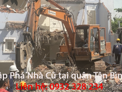 Đập Phá Nhà Cũ Tại Quận Tân Bình