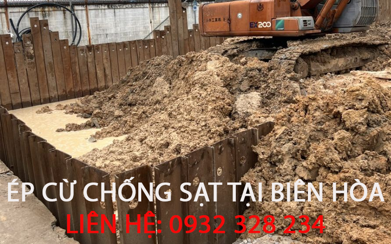 ép cừ chống sạt tại biên hòa 