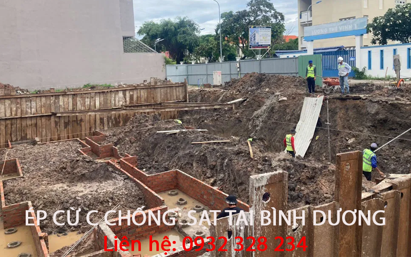ÉP CỪ C CHỐNG SẠT TẠI BÌNH DƯƠNG