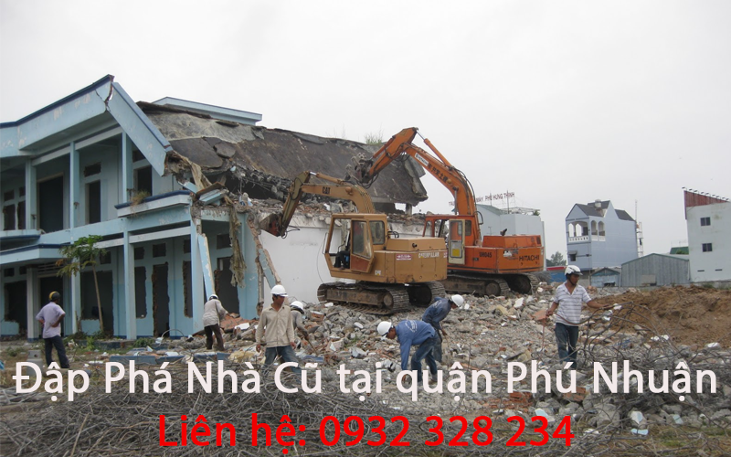 Đập Phá Nhà Cũ Quận Phú Nhuận
