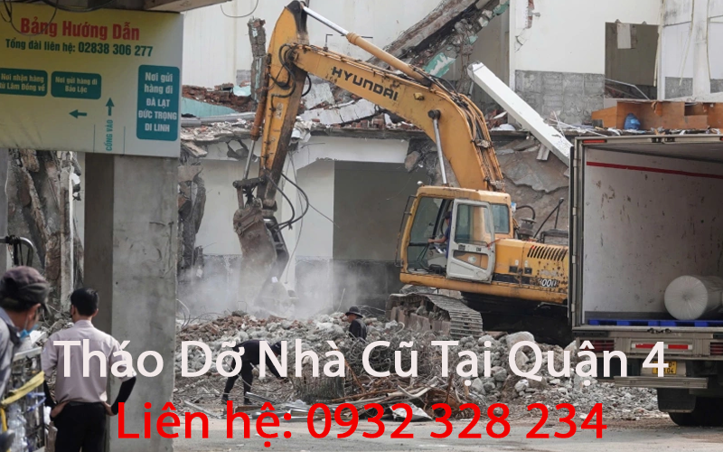 Quận 4, với bề dày lịch sử và sự giao thoa của nhiều nền văn hóa, đang chứng kiến sự thay đổi mạnh mẽ khi các công trình cũ được tháo dỡ để nhường chỗ cho kiến trúc hiện đại. Việc tháo dỡ nhà cũ tại Quận 4 không chỉ là bước chuyển mình của đô thị mà còn là giải pháp thông minh cho những ai mong muốn khai thác tối đa giá trị bất động sản.