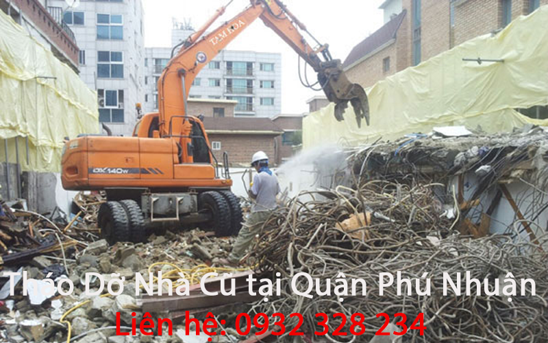 Tháo Dỡ Nhà Cũ tại Quận Phú Nhuận